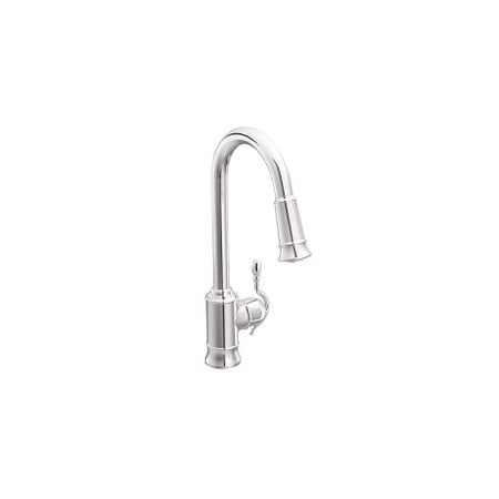 Moen Chrome One-Handle Pulldown Kitchen Faucet 7615C